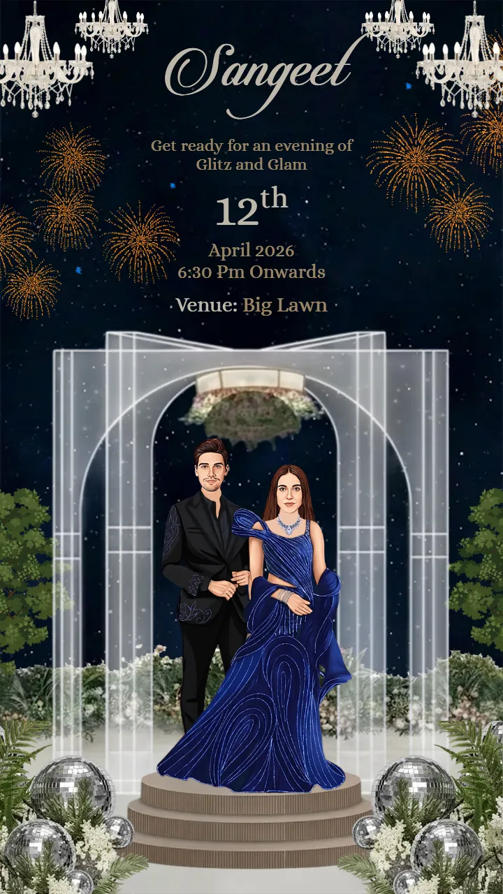 Creative Indian Wedding Invitation Video in English Download