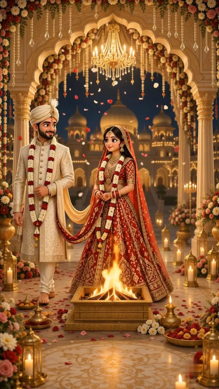 3D Wedding Invitation Video for Grand Indian Wedding