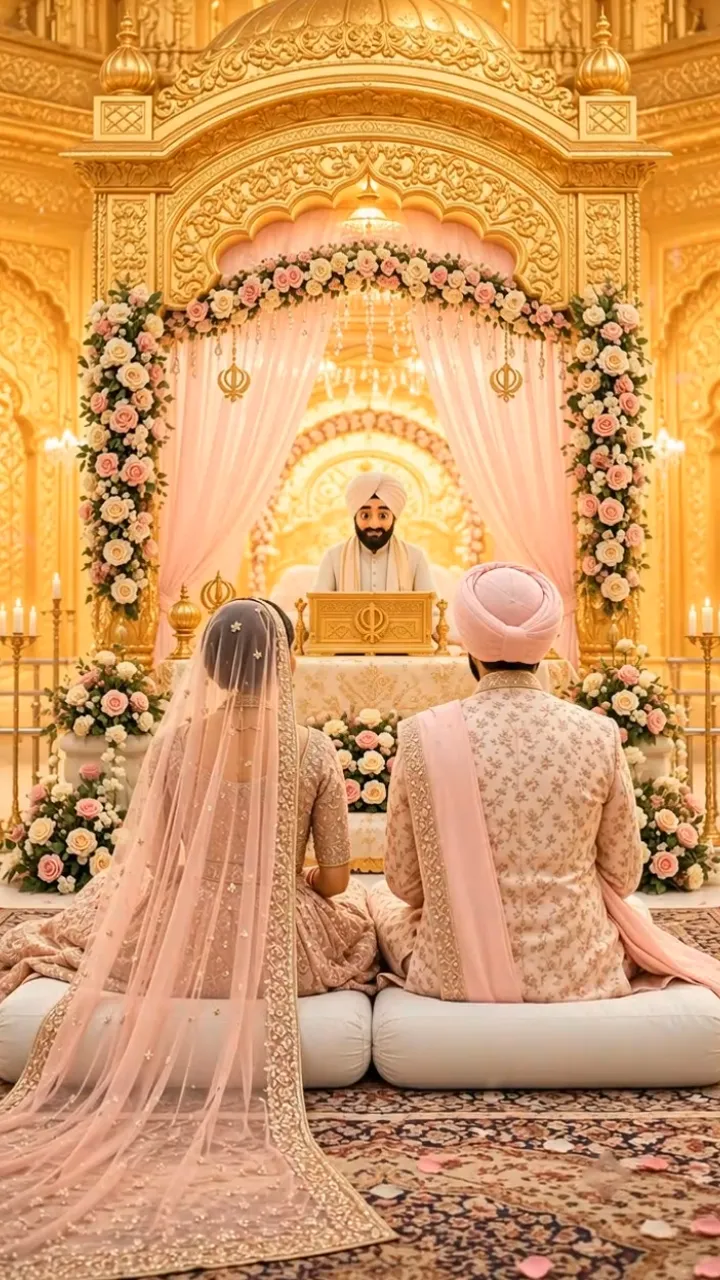 3D Punjabi Wedding Invitation Video with Royal Sikh Designs