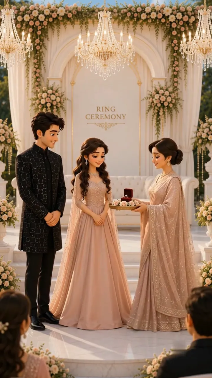 3D Ring Ceremony Invitation Video Free Online Design