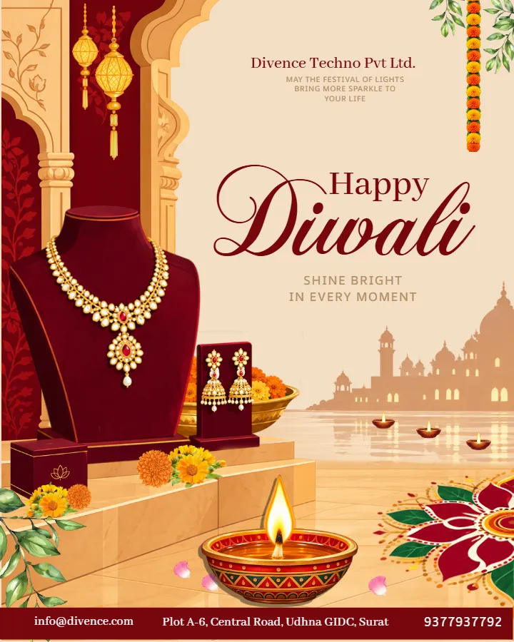 Diwali Branding Post in English Online Custom Templates