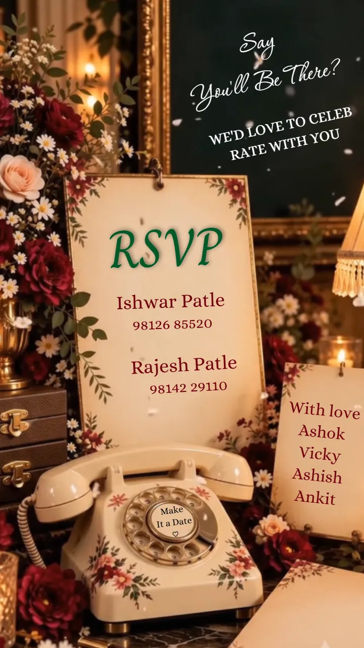 Wedding Invitation Video with Lantern and Royal Palace Theme