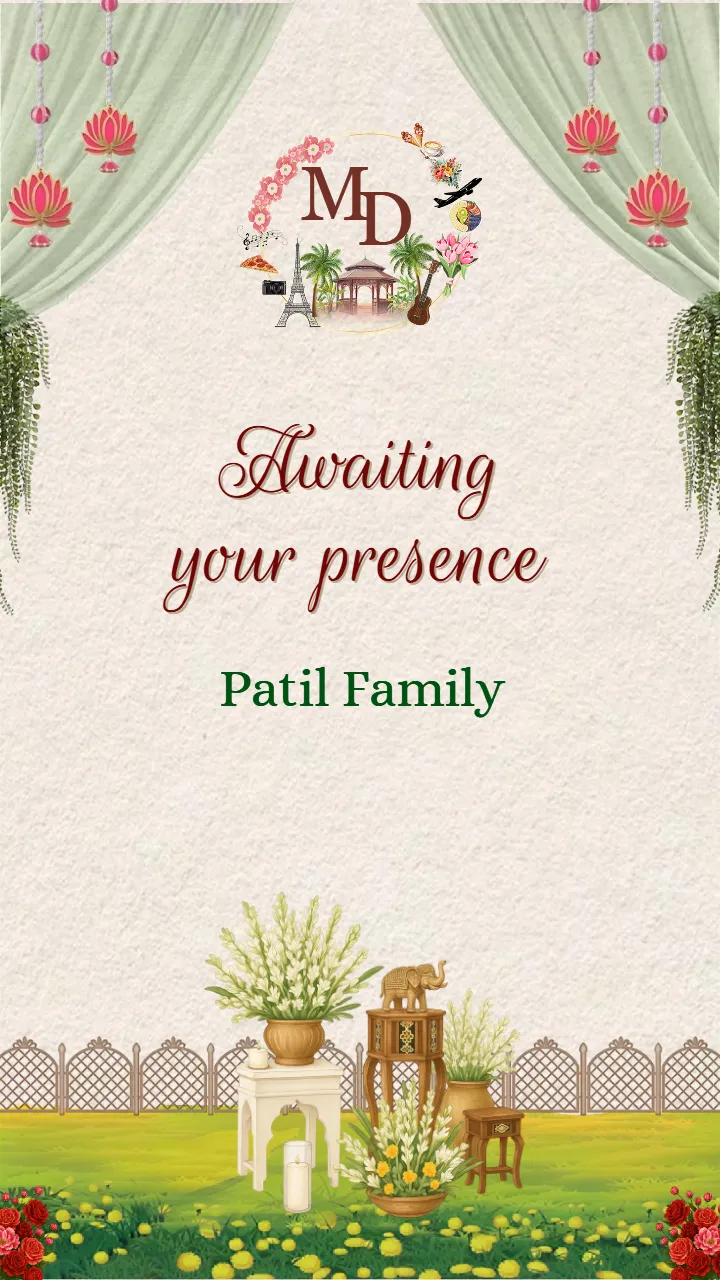 Wedding invitation Video with Minimal and Premium Aesthetic