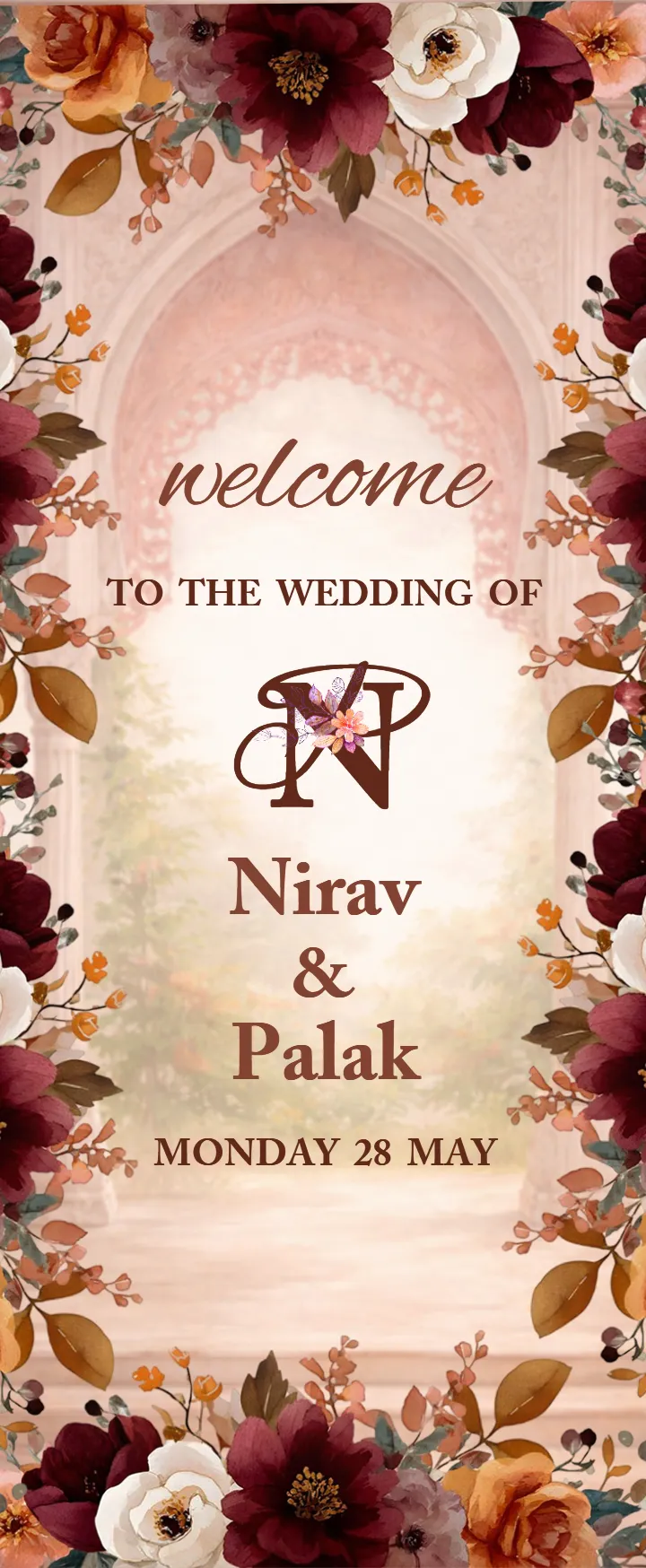 Wedding Door Hanger Templates Download for Easy Use