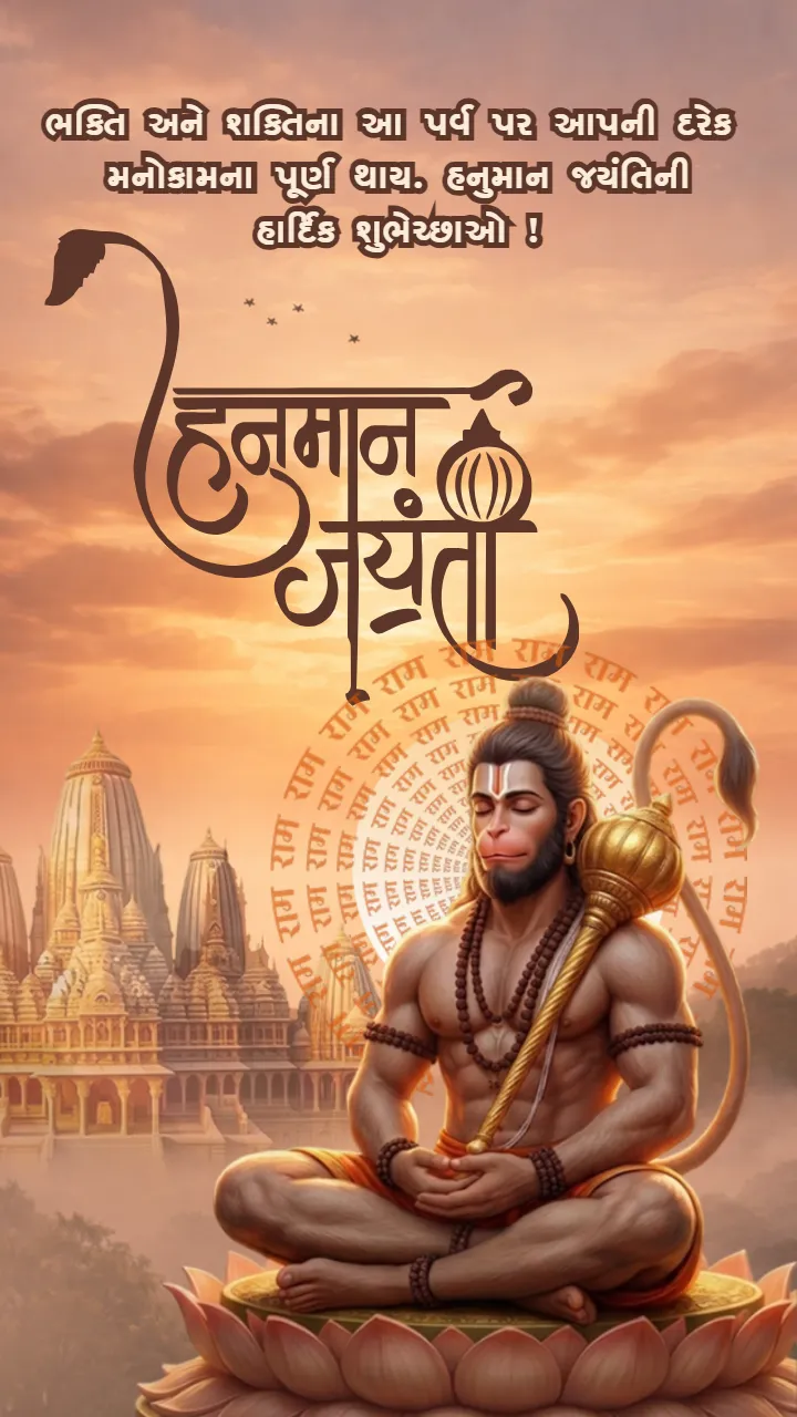 Beautiful Hanuman Jayanti Quotes in Gujarati to Celebrate