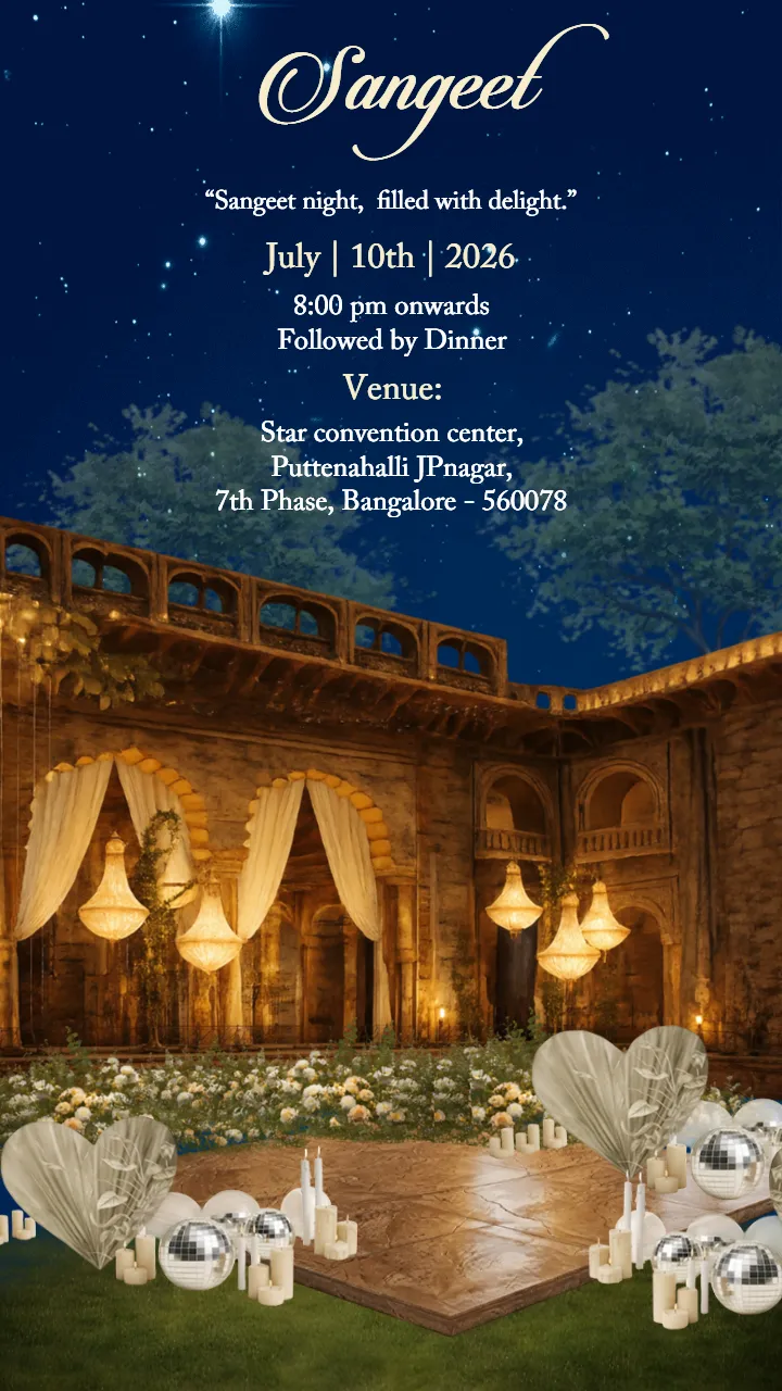 Download Modern Wedding Invitation Video Online Easily