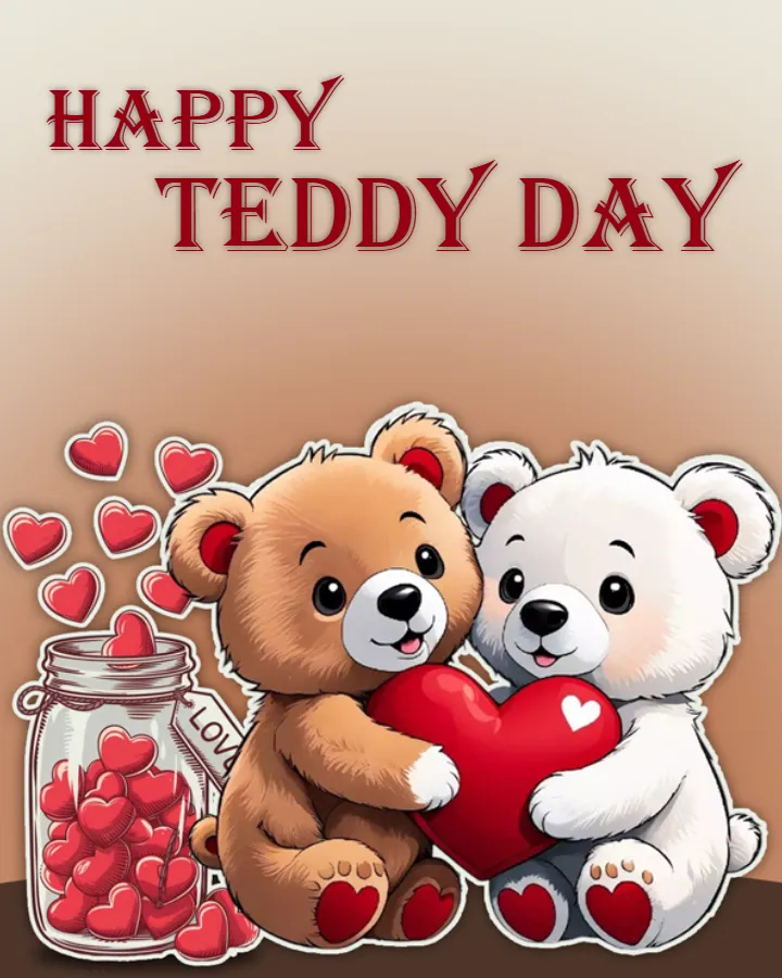 Happy Teddy Day Special Image 2026 to Share with Loved Ones