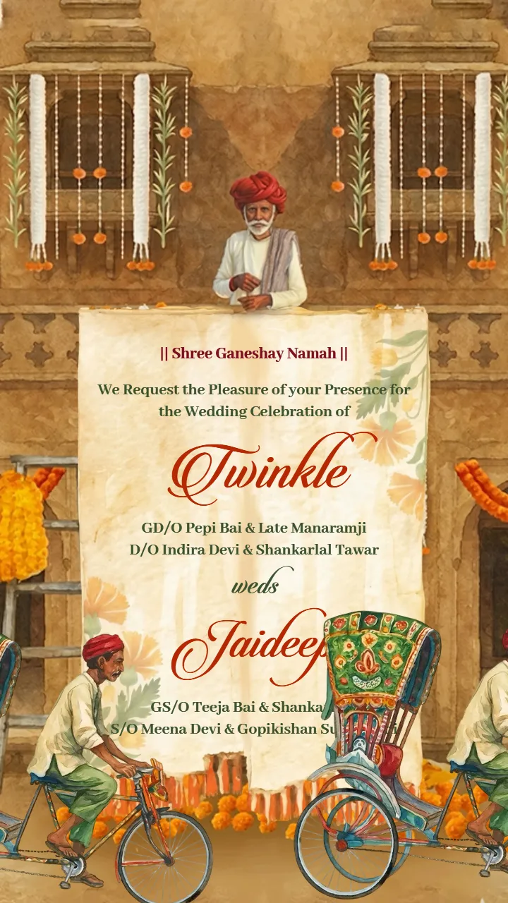 Download Modern Wedding Invitation Video Online Easily