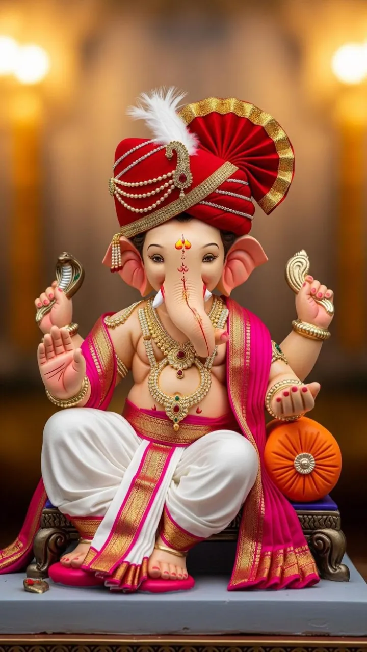 Ganesh Chaturthi Status Video Maker for Festive Wishes