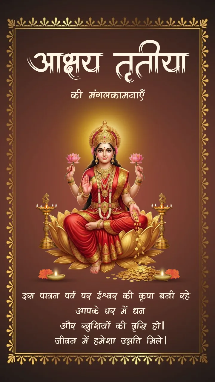 Akshaya Tritiya Status Video in Hindi with Devotional Theme