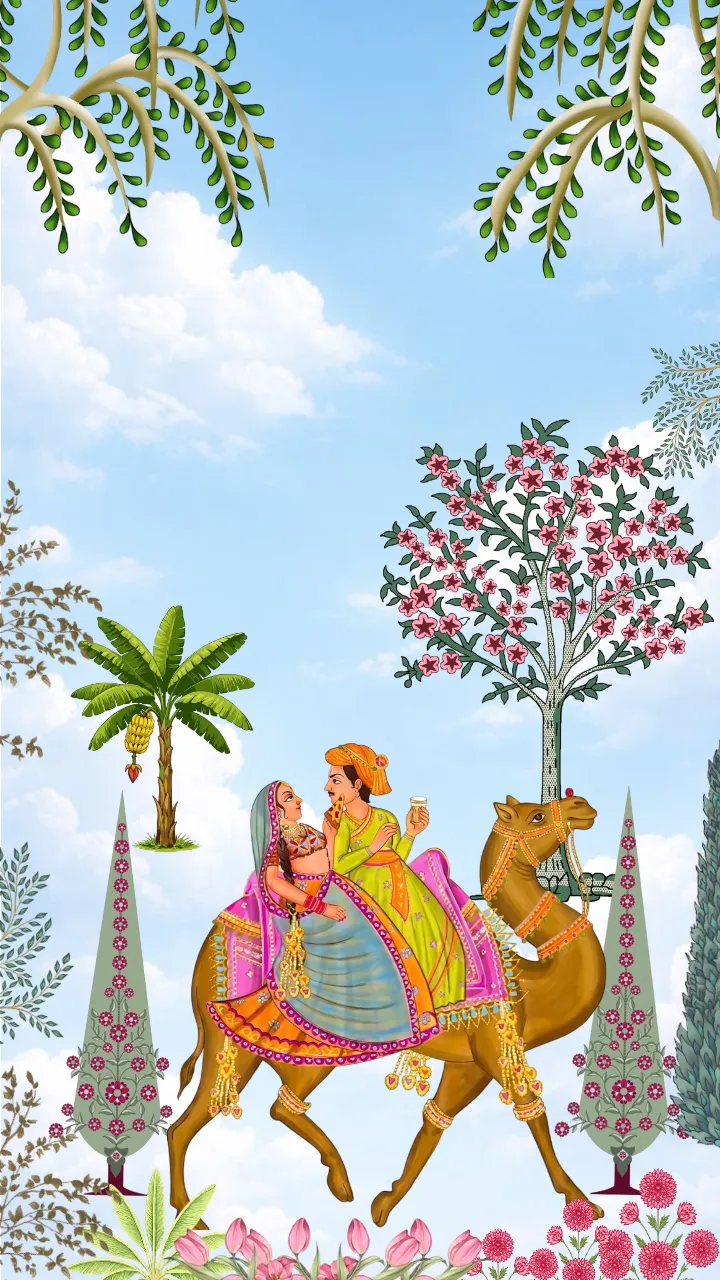 Save The Date Video with Royal Rajasthani Theme