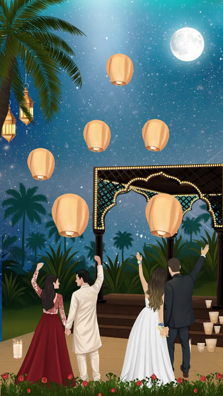 Wedding Invitation Video Concepts for Luxury Wedding Events