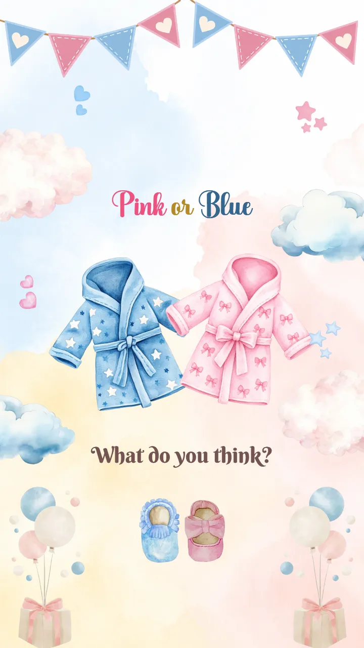 Baby Girl Announcement Video Templates for New Parents