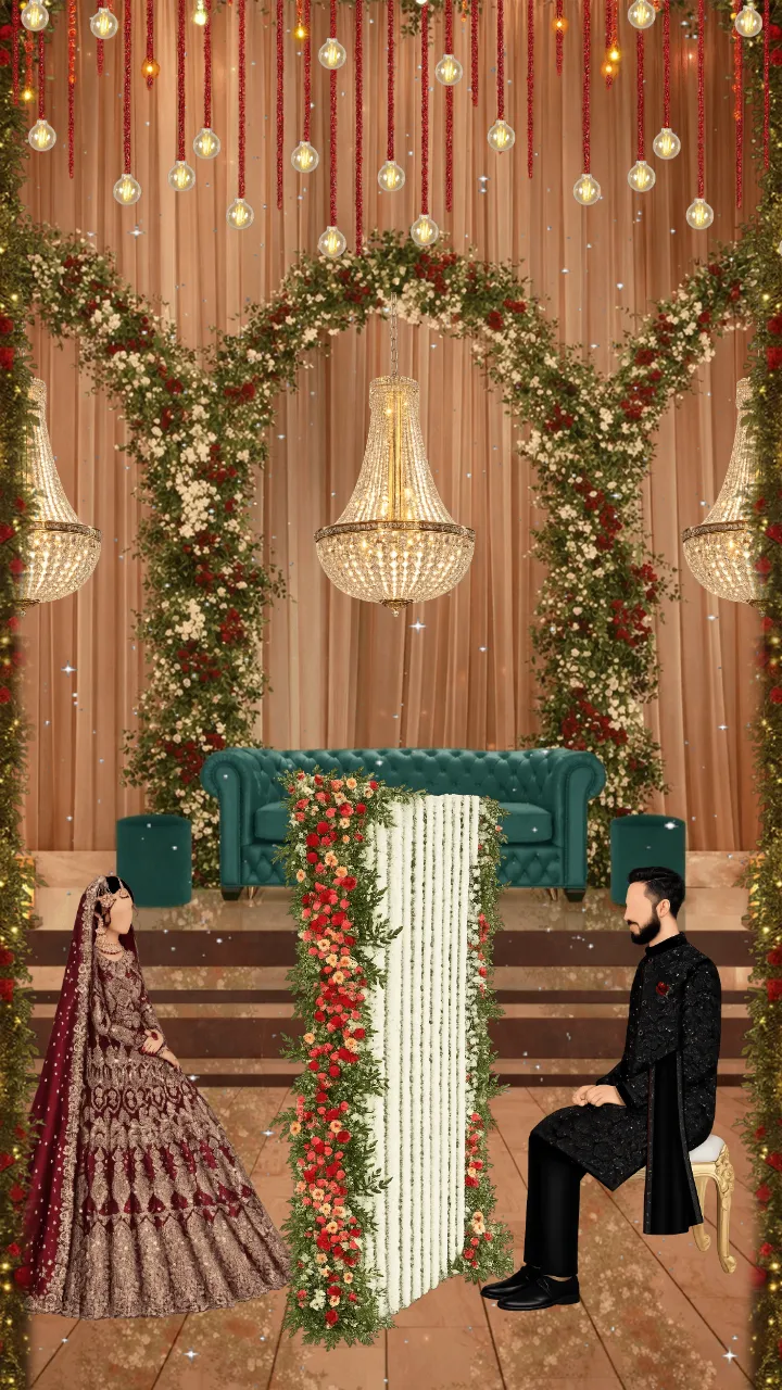 Muslim Wedding Invitation Video Luxury Wedding Theme