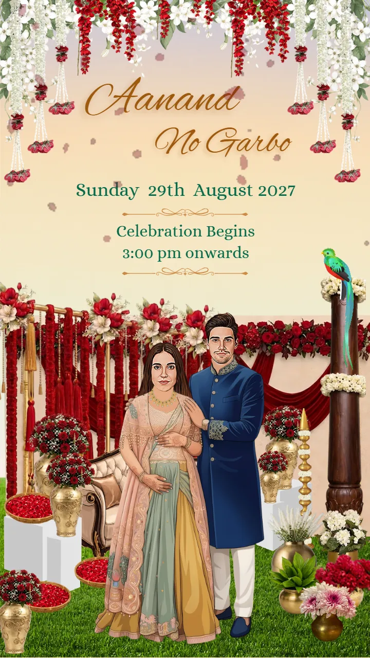 Godh Bharai Invitation Video for Mom to Be Celebration