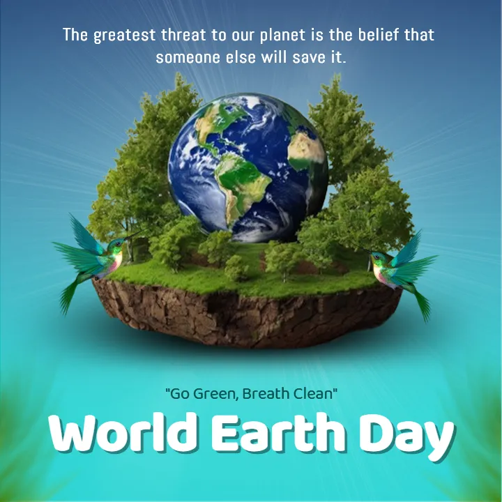 World Earth Day Poster Ideas for a Greener Planet