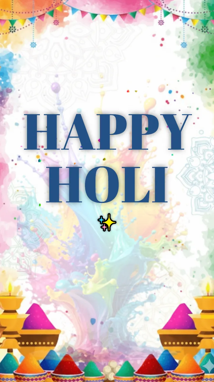 Happy Holi Festival Status Video in English 2026 Free 4K