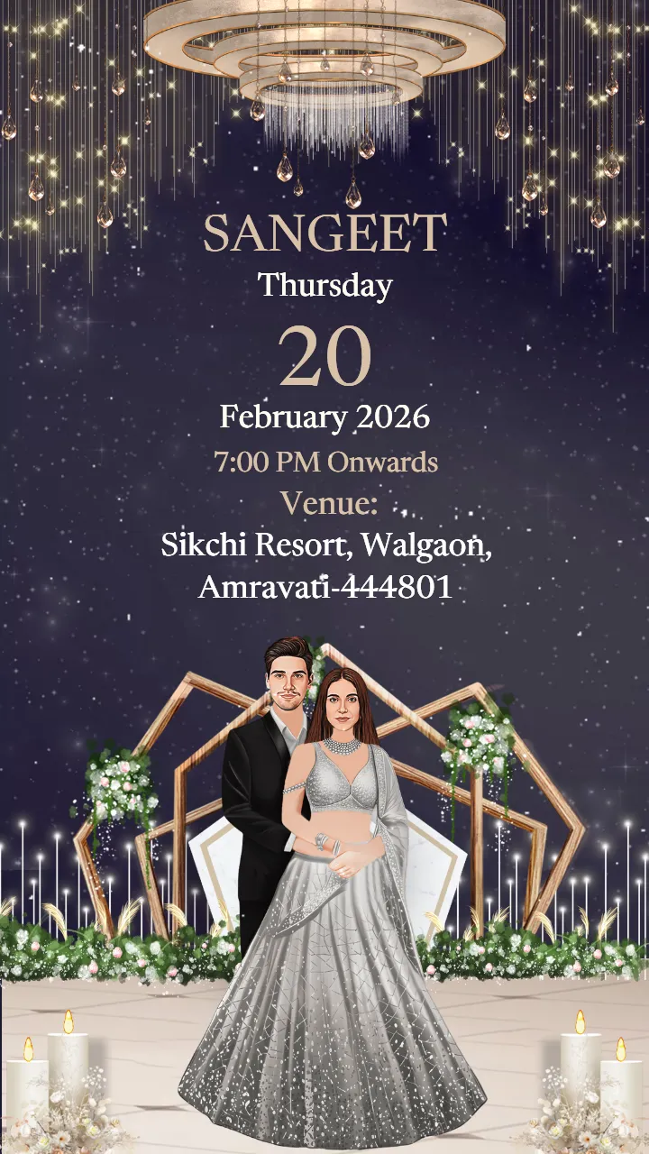 Design a Beautiful Wedding Invitation Video Online Today