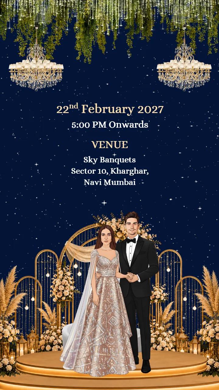Gol Dhana Invitation Video with Premium Animated Designs