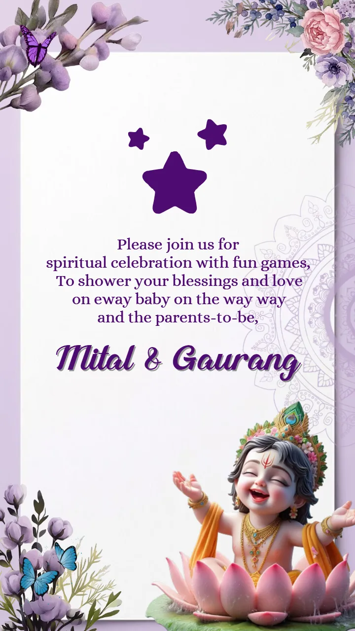 Baby Shower Invitation Video for Sweet Celebration Events