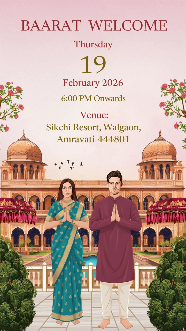 Design a Beautiful Wedding Invitation Video Online Today