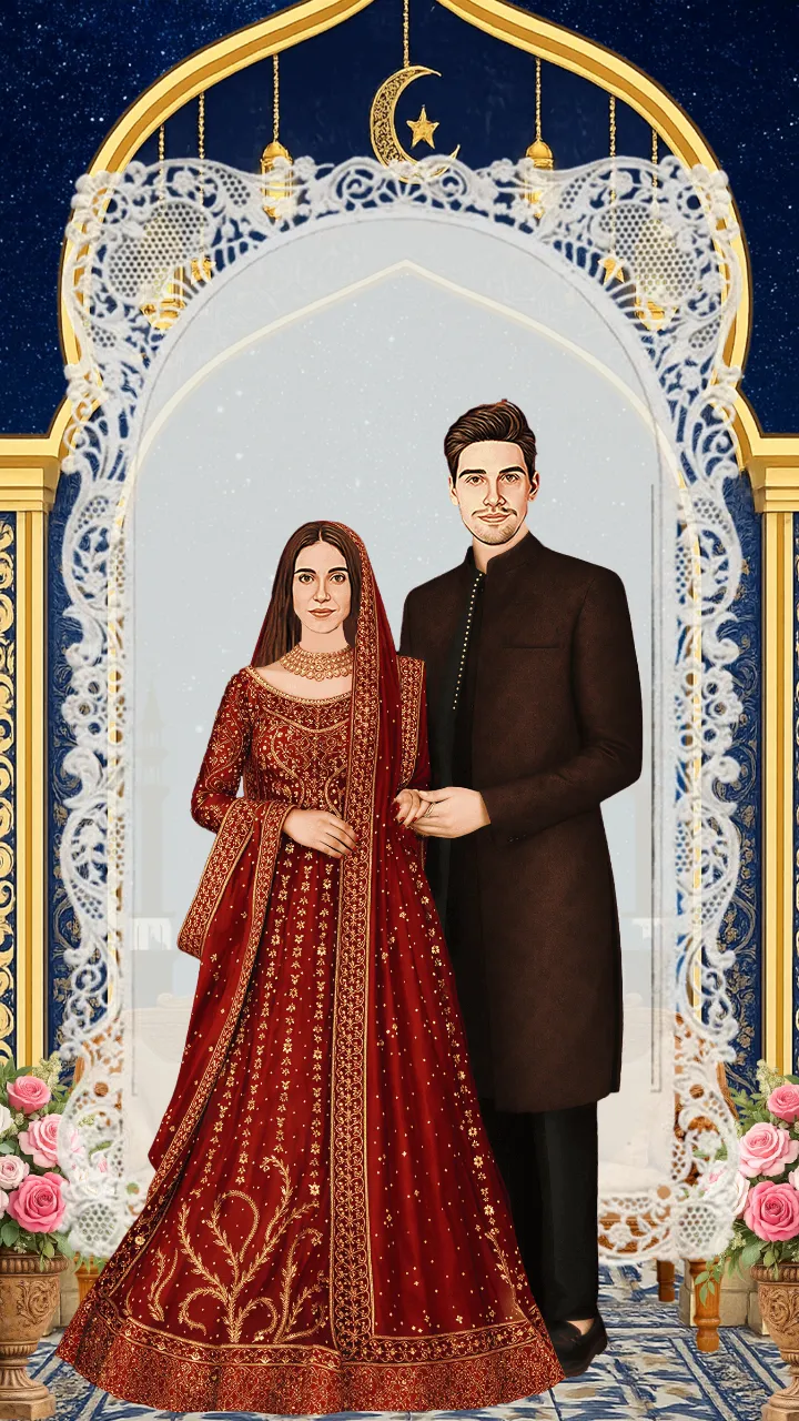 Muslim Wedding Invitation Video Traditional Islamic Look