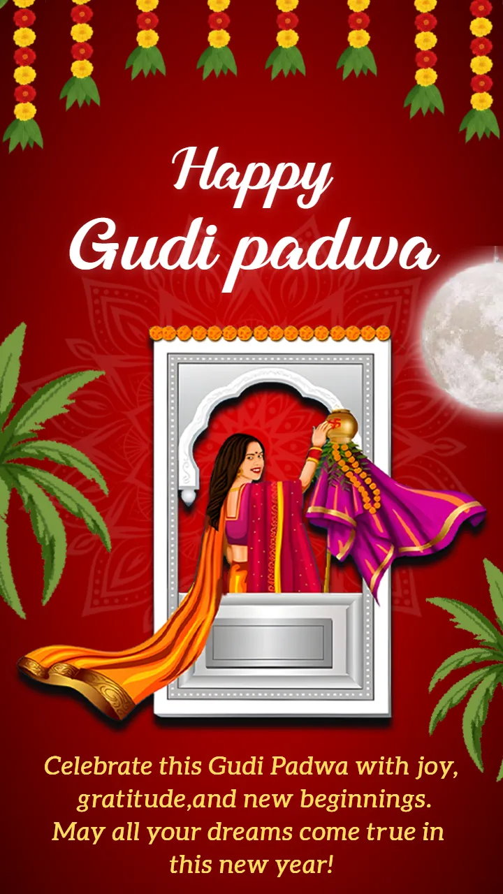 Happy Gudi Padwa Status Video in English to Share WhatsApp