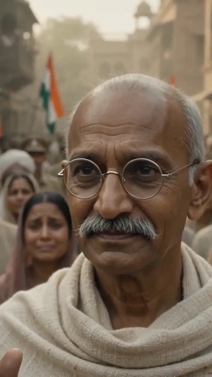 Mahatma Gandhi Jayanti Status Video for Social Media Sharing