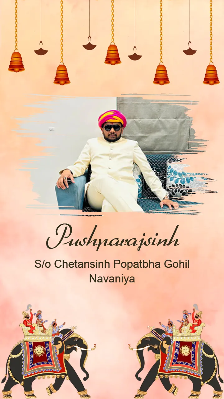 Wedding Invitation Video for royal-style weddings