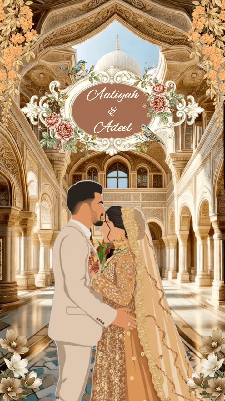 Baat Pakki Invitation Video Template With Luxury Style