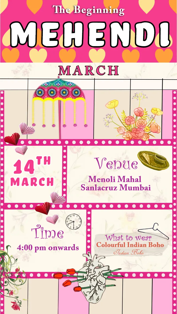 Wedding Invitation Video for Modern Desi Invitations