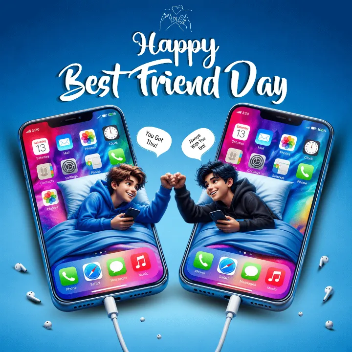 Happy National Best Friend Day Image HD for Social Media