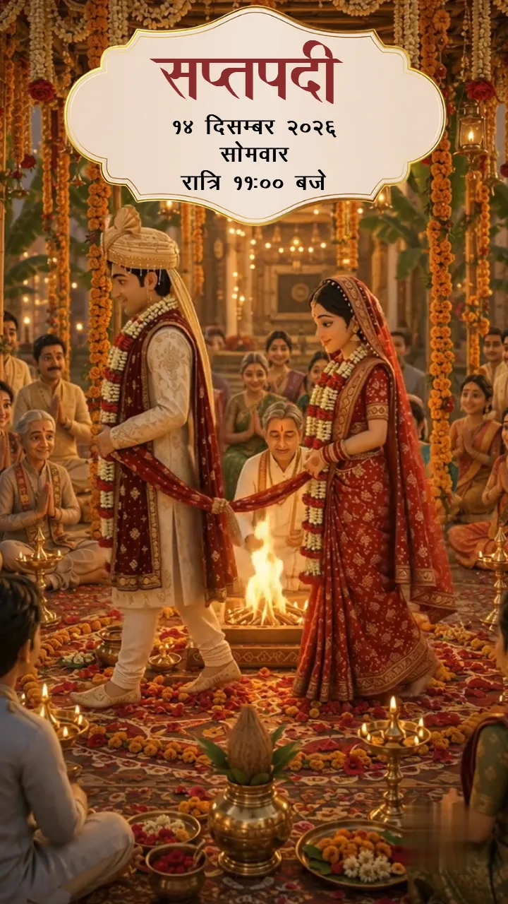 3D Bihari Wedding Invitation Video with Traditional Rituals