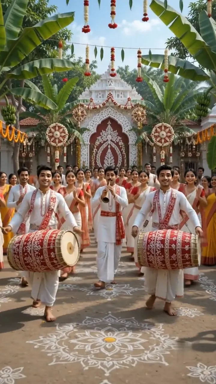 3D Bengali Wedding Invitation Video with Royal Traditions