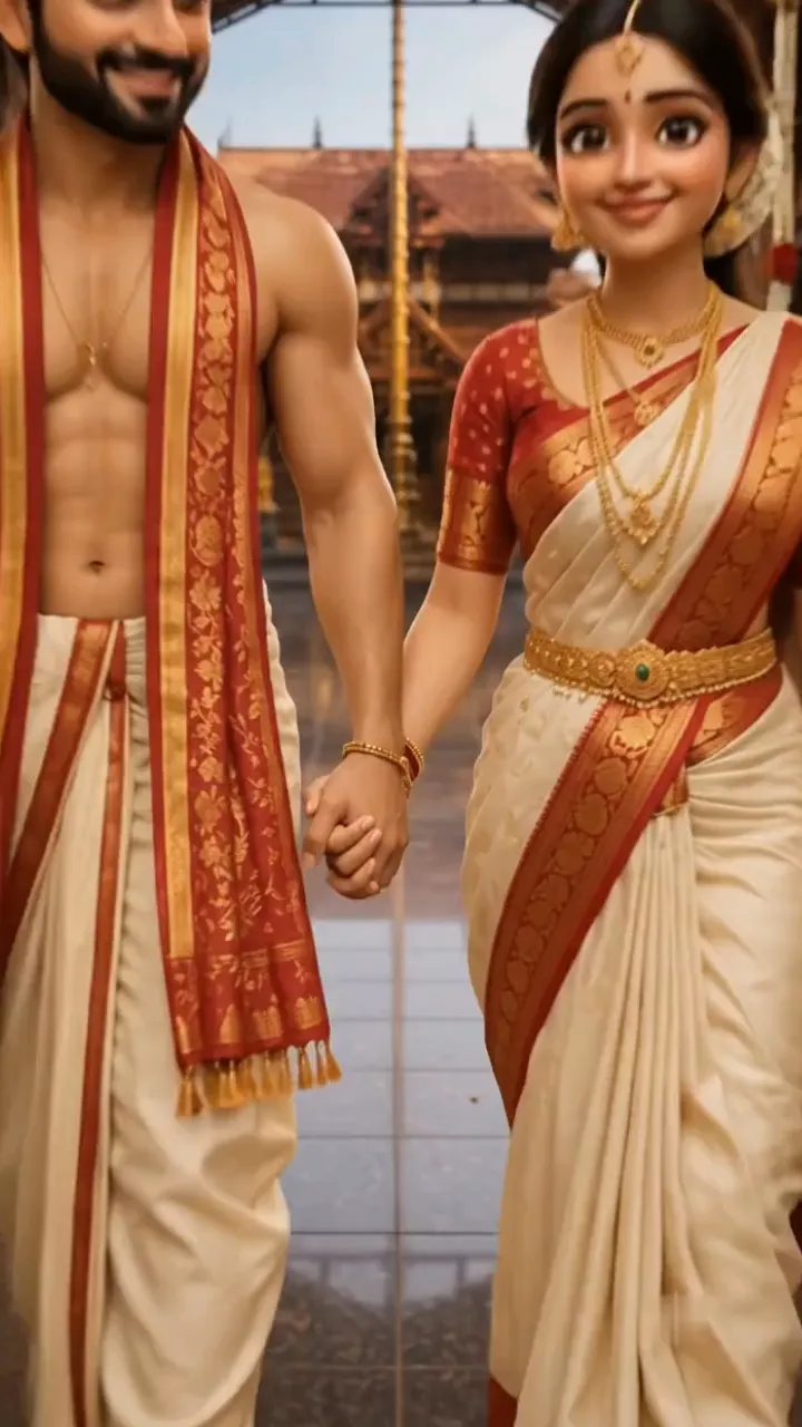 3D Malayalam Wedding Invitation Video for Kerala Wedding
