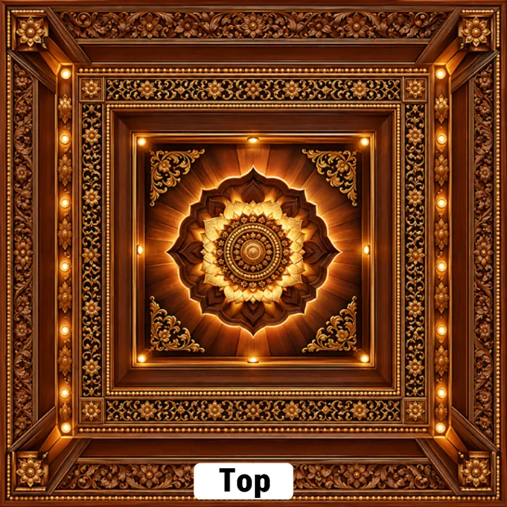 Ganpati 3D Mandap Designs and Decoration Online Ideas