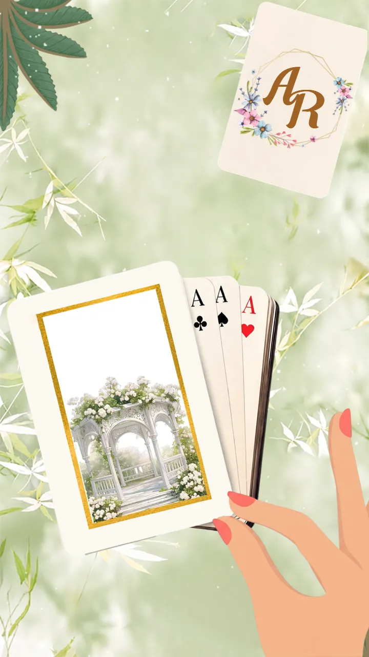 Save the Date Video with Floral Gazebo Wedding Theme