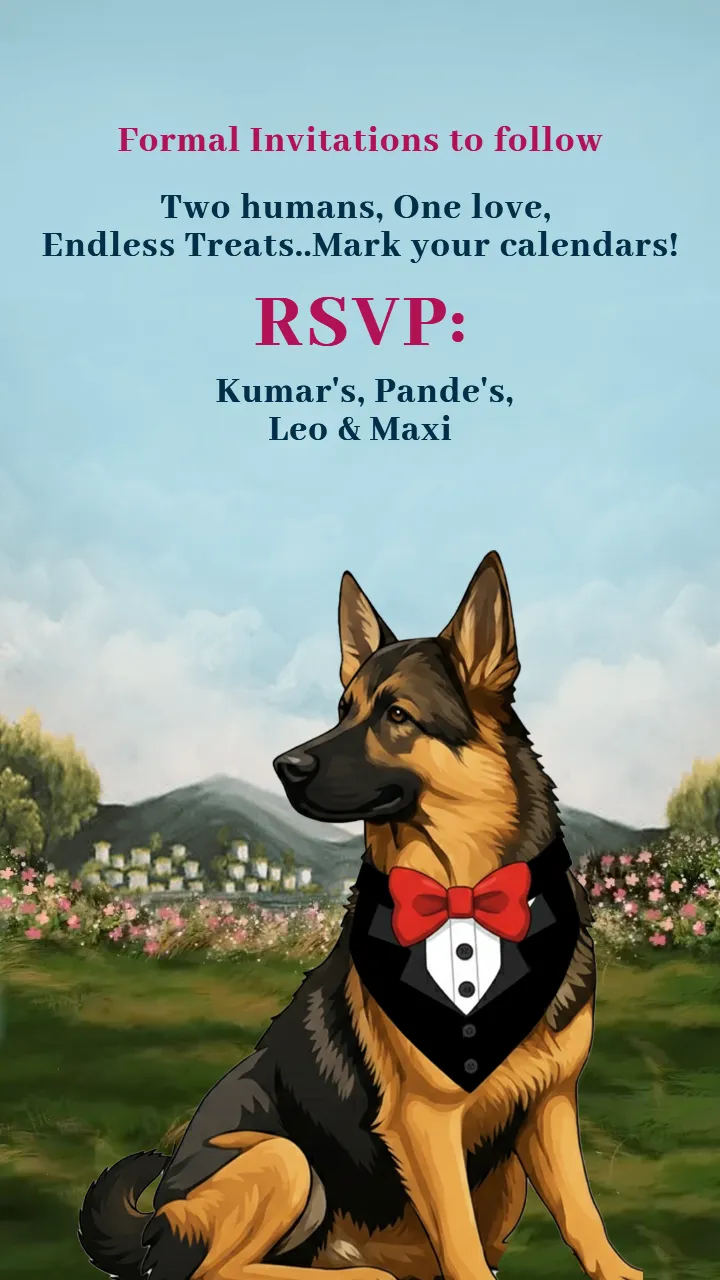 Indian wedding invitation video in modern travel style