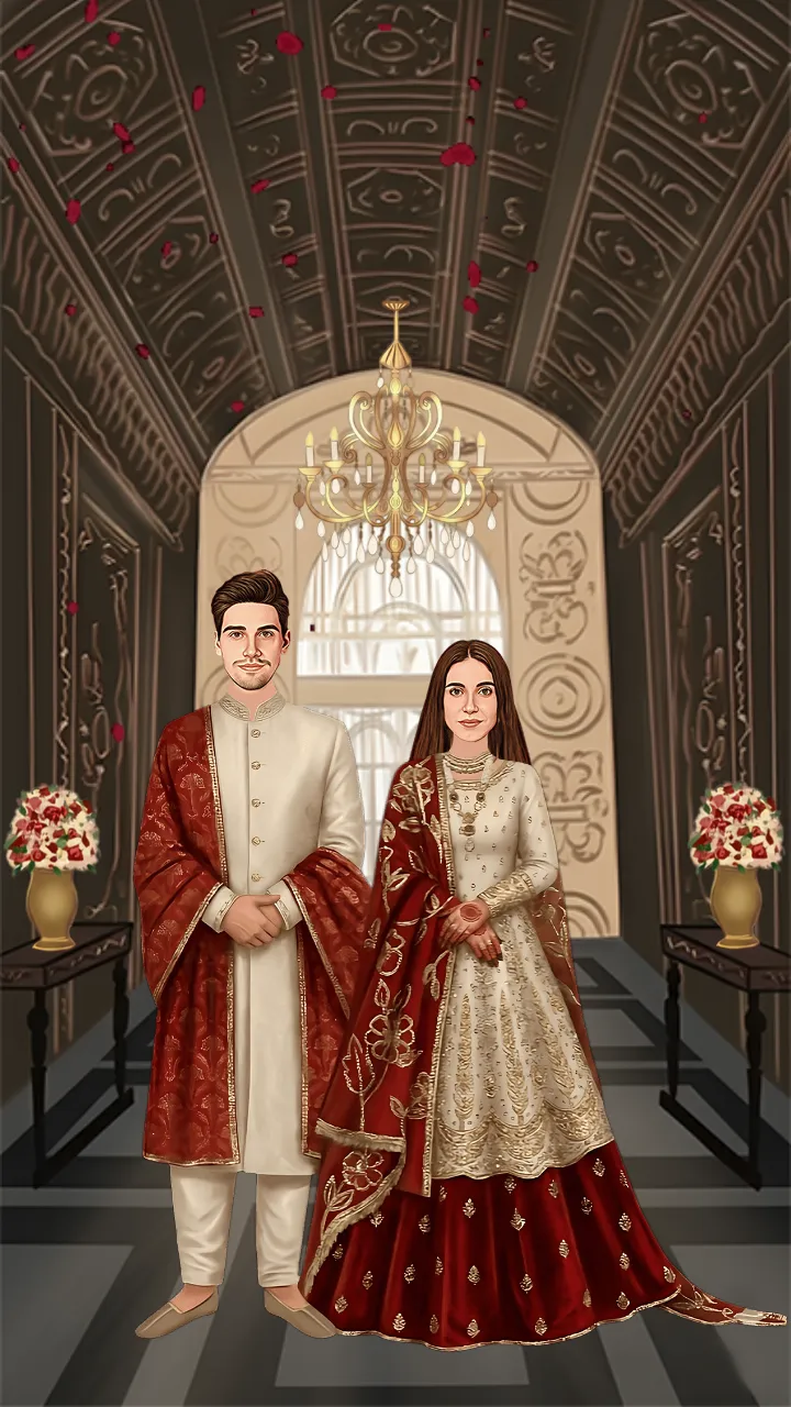 Muslim Wedding Invitation Video Modern Nikkah Invitation