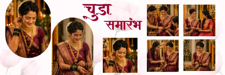 Marathi Wedding PSD Album Traditional Templates Online