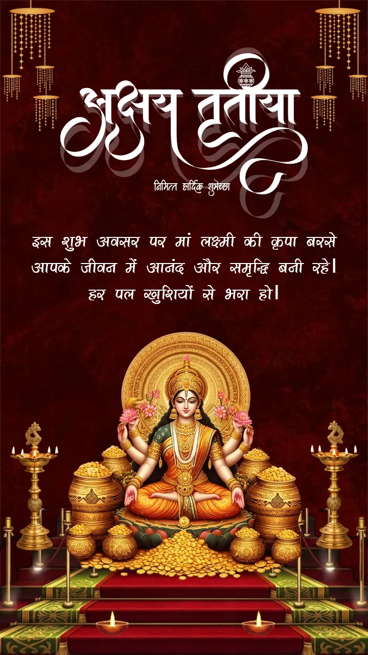 Download Happy Akshaya Tritiya Status Video in Hindi Easily