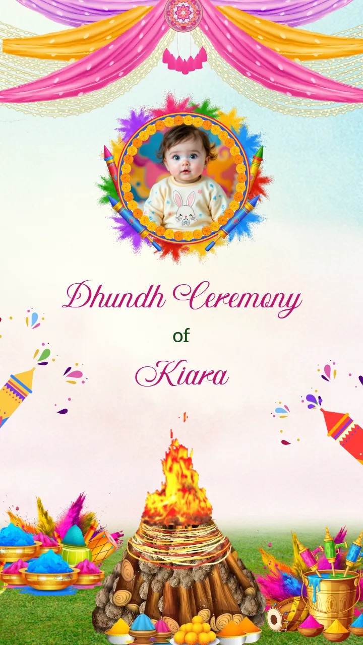 Dhundh Ceremony Invitation Video for Family Event
