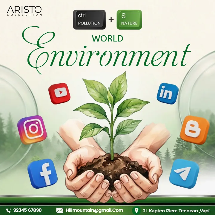 World Environment Day Branding Post for Awareness Campaigns