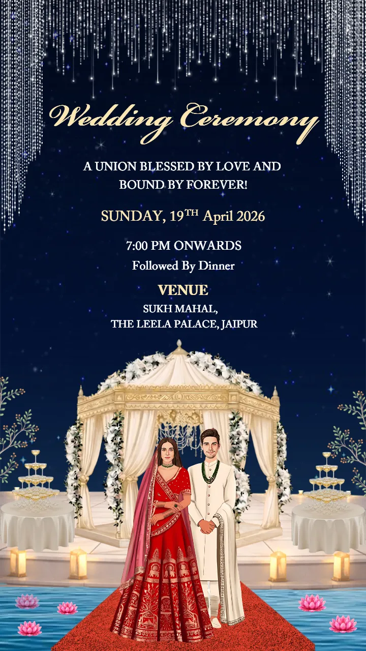 Wedding Invitation Video Luxury Royal Wedding Invite