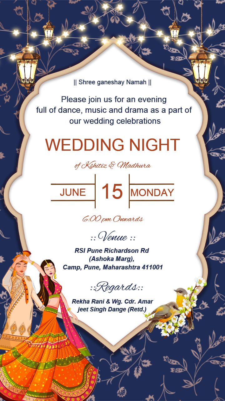 Devotional Style Wedding Invitation Video Template