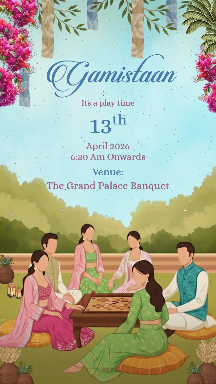 Creative Indian Wedding Invitation Video in English Download