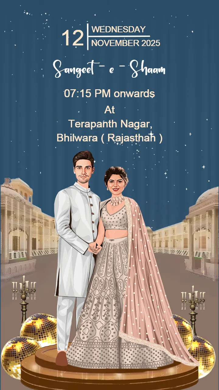 Indian Wedding Invitation Video Maker Online Designs