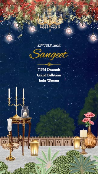 Royal Wedding Invitation with Classic Cultural Charm