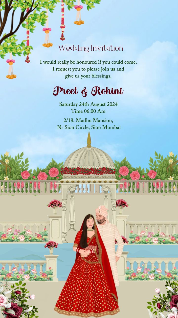 Create Beautiful Wedding Invitation Template with Ease