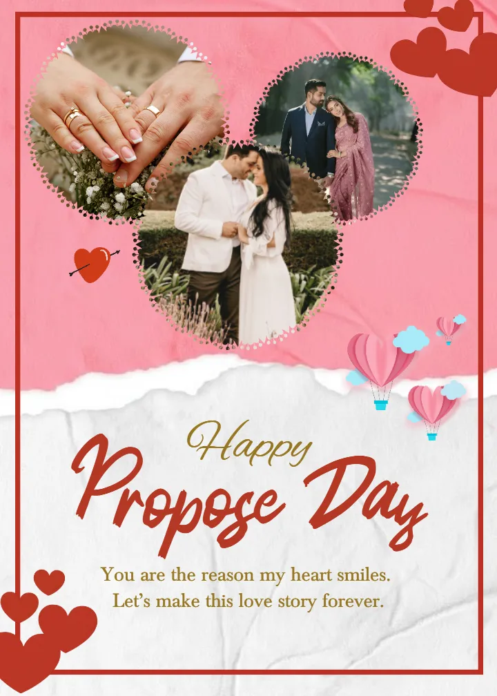 Propose Day Greeting Card Online to Express Your Love